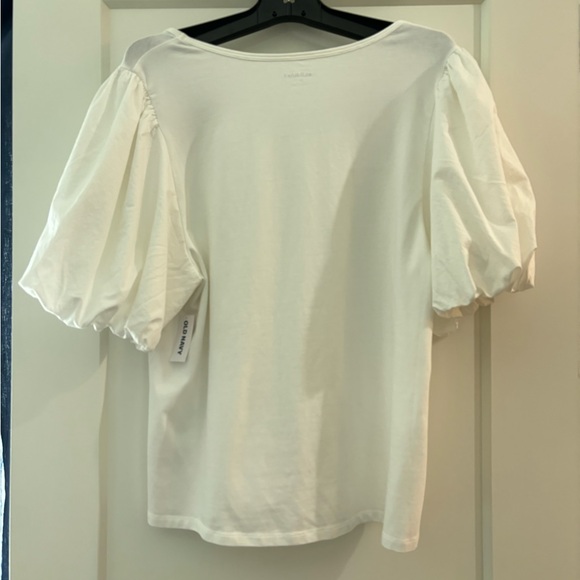 NWTs white cotton blouse size XXL - Picture 4 of 7